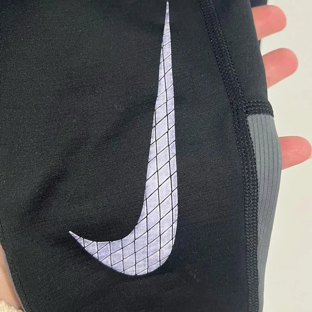 NEW Nike Pro Active Compressions Youth Boy XL Black Dri Fit Work Out Train NWOT - Picture 4 of 6